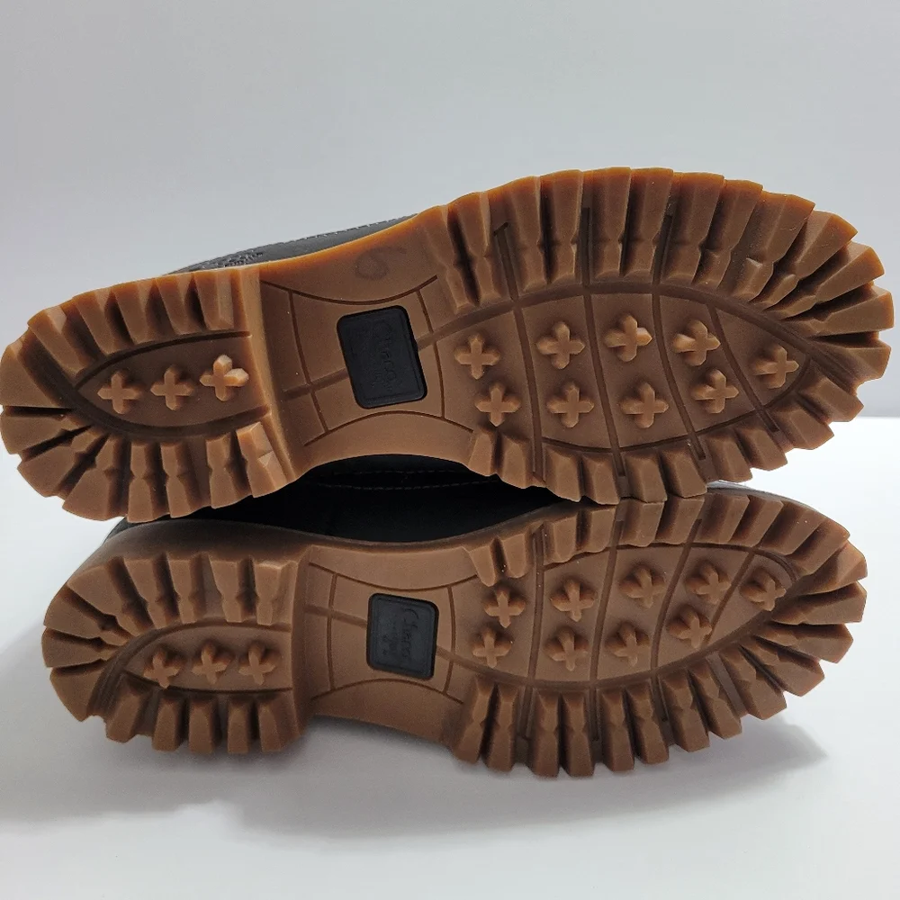 Womens Chaco Black Fields Hiking Lace Up Boots - Picture 11 of 11